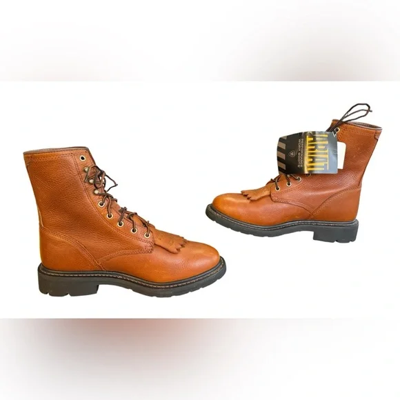 Ariat Cascade 8 Waterproof Boots Sunshine Wildcat Women’s Size 9 Mens Sz 7.5